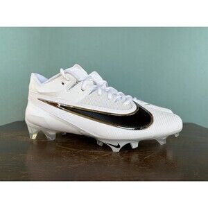 Nike Vapor Edge Elite 360 2 White/Black Football Cleats Men's Sz 11.5 FD5713-100